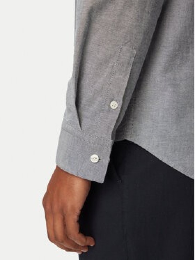 Calvin Klein Koszula LV140EM125 Granatowy Regular Fit