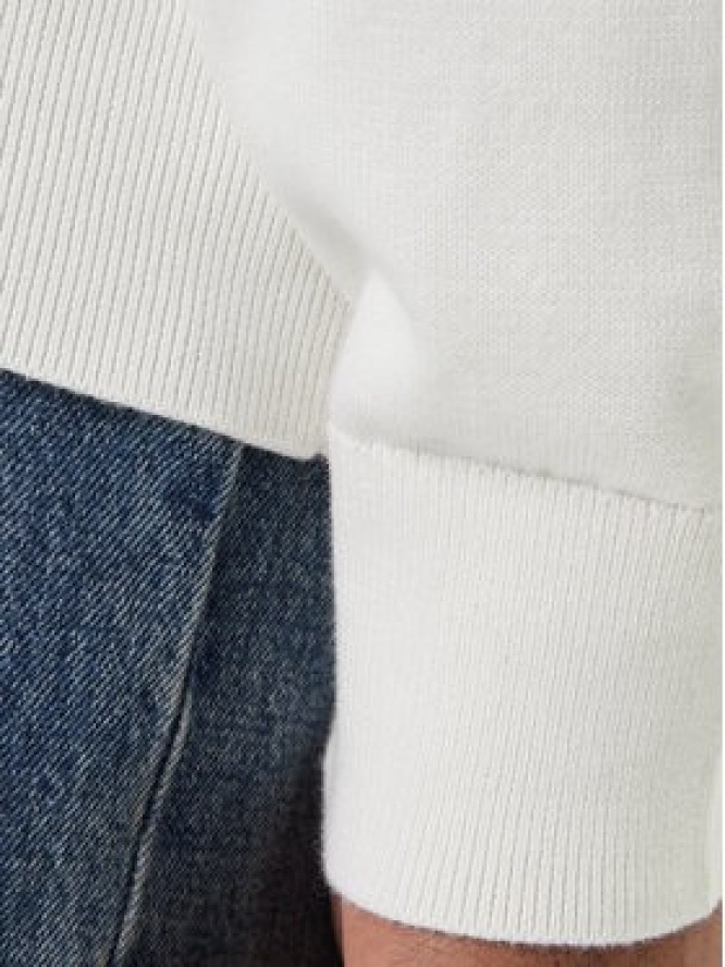 Calvin Klein Jeans Sweter LV04RC309G Écru Regular Fit