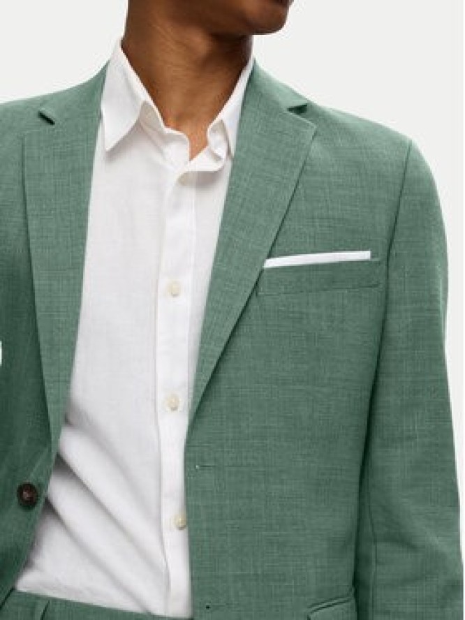 Selected Homme Marynarka 16087870 Zielony Slim Fit