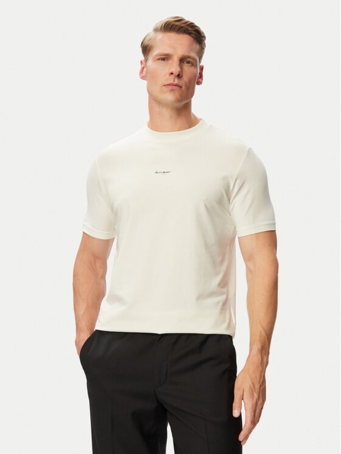 KARL LAGERFELD T-Shirt 755037 563221 Biały Regular Fit