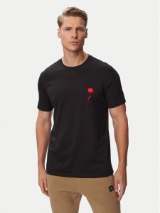 HUGO T-Shirt Diflow 50574447 Czarny Regular Fit