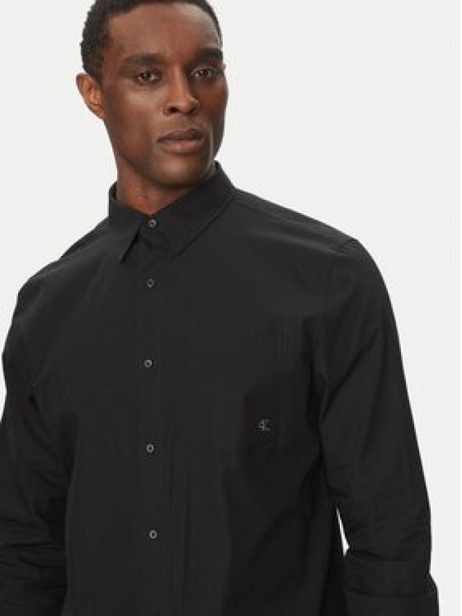 Calvin Klein Jeans Koszula LV040QM160 Czarny Regular Fit