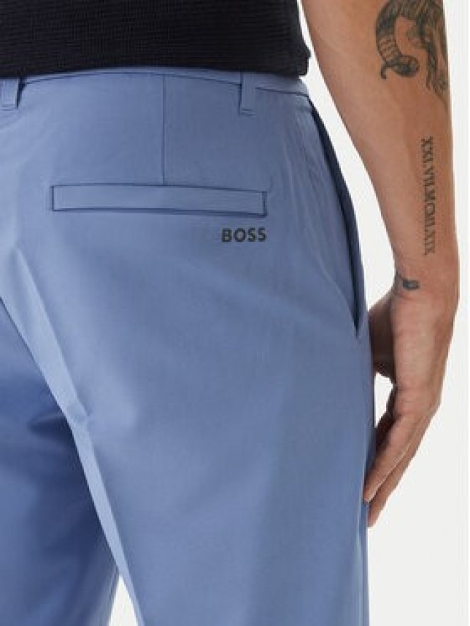 BOSS Szorty materiałowe S_Commuter_10.5 50540337 Błękitny Slim Fit