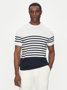 Hechter Paris Sweter 65016 151801 Granatowy Regular Fit