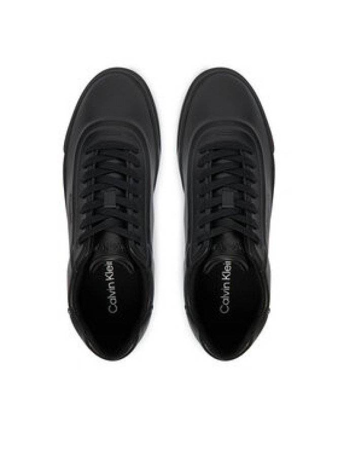 Calvin Klein Sneakersy Basket Cups Oxf Lup Hf Lth YM0YM01452 Czarny