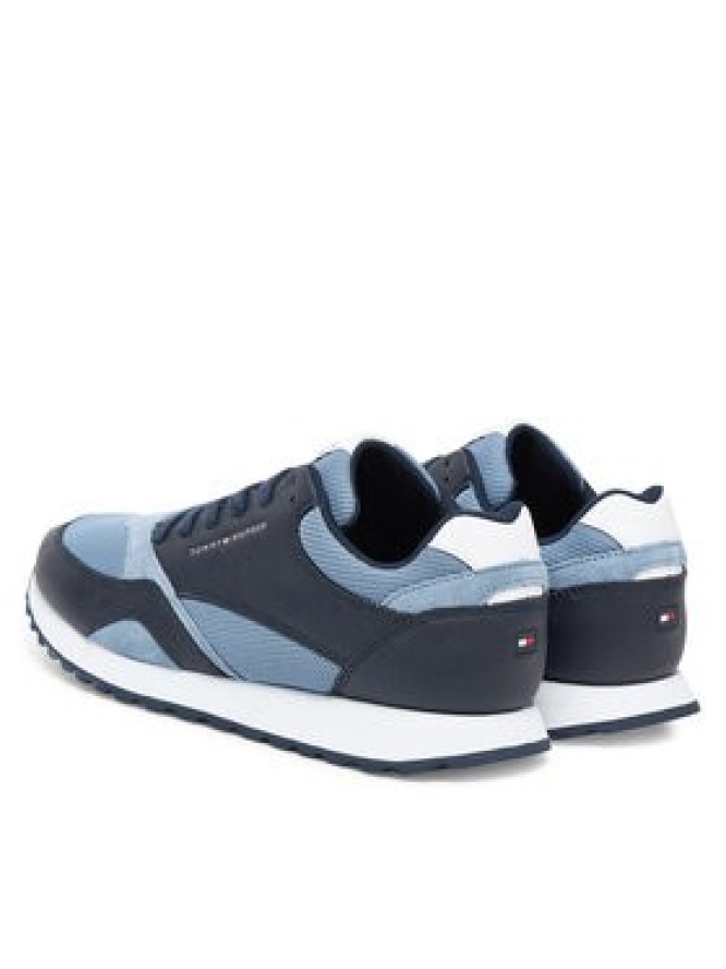 Tommy Hilfiger Sneakersy New Runner Eva Mix FM0FM05522 Niebieski