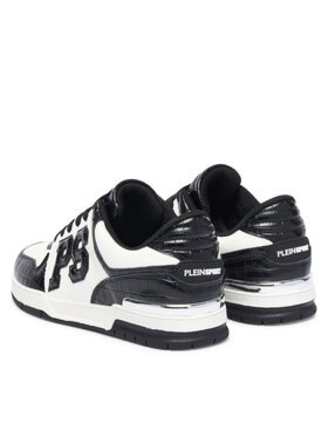 Plein Sport Sneakersy SAFS USC0934 SLE004N Biały