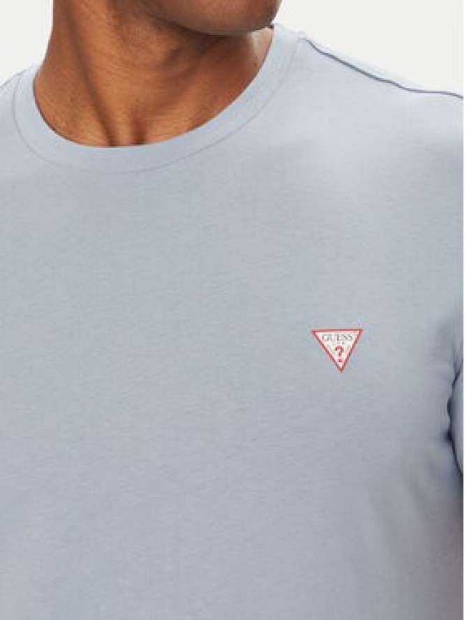 Guess T-Shirt M2YI36 I3Z14 Niebieski Slim Fit