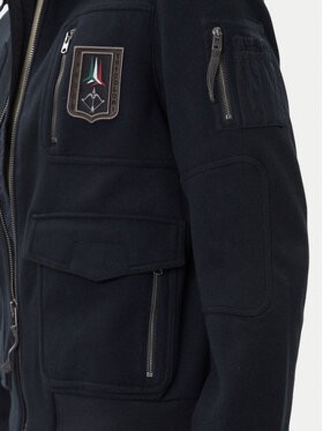 Aeronautica Militare Kurtka bomber 252AM1380UL00902 Granatowy Regular Fit