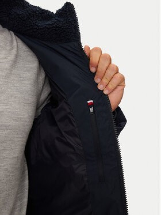 Tommy Hilfiger Kurtka zimowa Rockie MW0MW37125 Granatowy Regular Fit