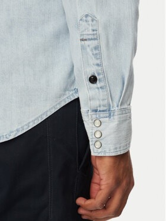 G-Star Raw Koszula jeansowa Dakota D23616-D252 Niebieski Regular Fit