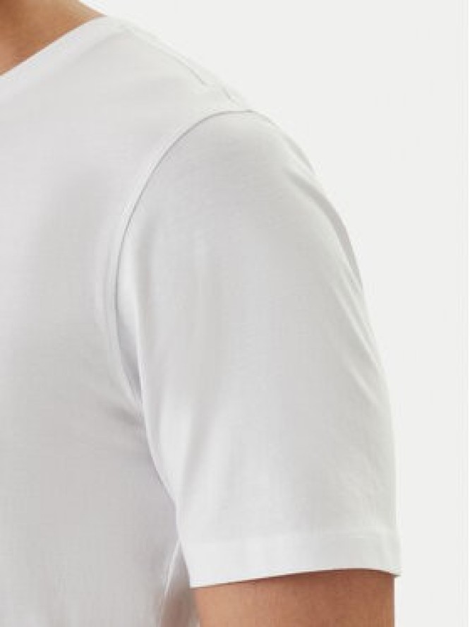 Bugatti T-Shirt 8350-95040 Biały Slim Fit