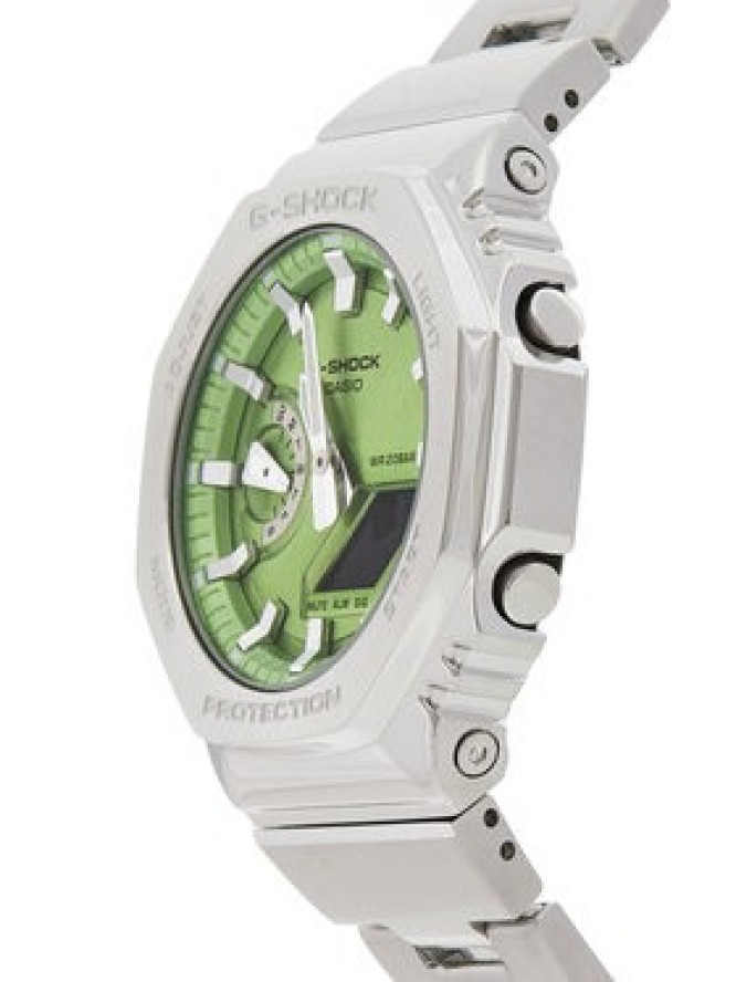 G-Shock Zegarek G-Steel GM-2110D-3AER Srebrny