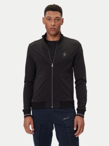 Aeronautica Militare Bluza 252FE2065UF00667 Czarny Regular Fit