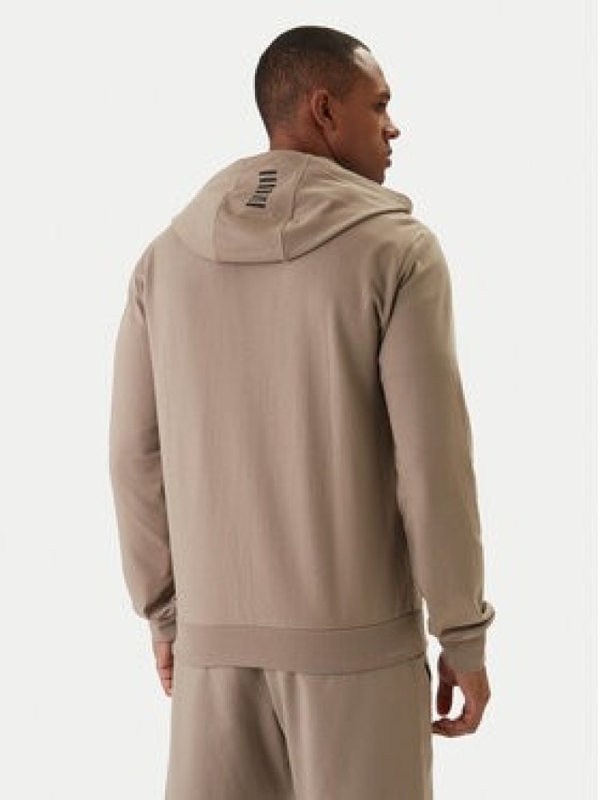 EA7 Emporio Armani Bluza 8NPM33 PJVRZ Beżowy Regular Fit