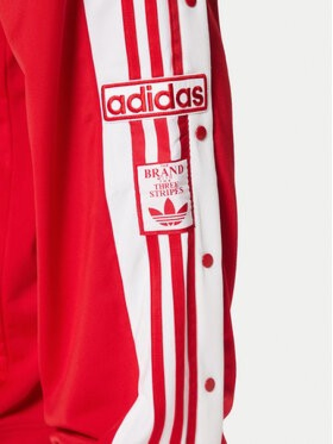 adidas Spodnie dresowe Adibreak JP3765 Czerwony Regular Fit