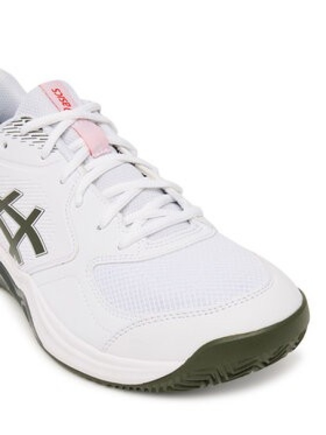 Asics Buty do tenisa Gel-Dedicate 9 Clay 1041A547 Biały