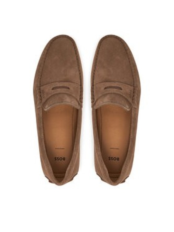 BOSS Mokasyny Noel_Mocc_sdpeb 50541750 Brązowy