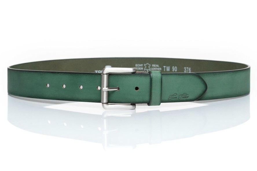 TOM TAILOR PASEK SKÓRZANY SOPO-TT376 571 40mm Ledergürtel RO2689