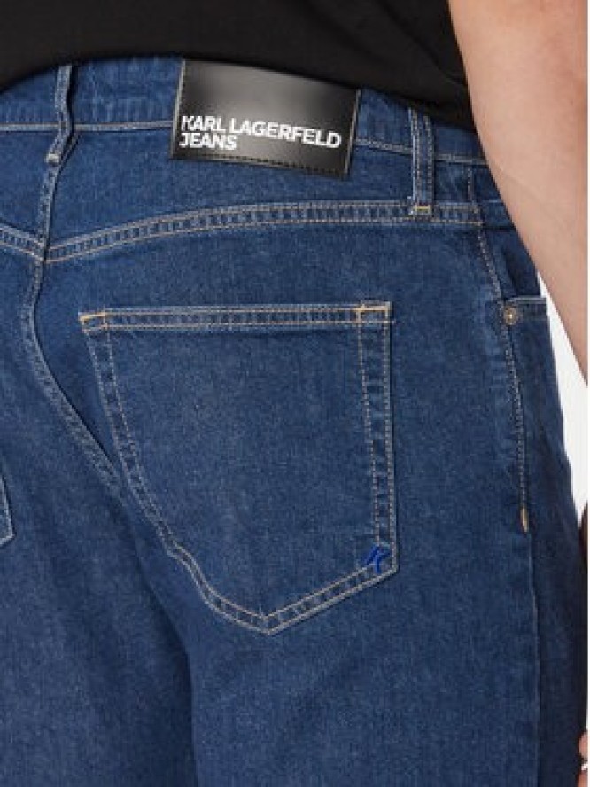 Karl Lagerfeld Jeans Jeansy B2M10105 Granatowy Slim Fit