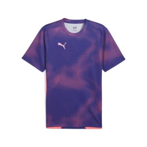 Męska koszulka individualFINAL PUMA Club Navy Dark Amethyst Blue Purple