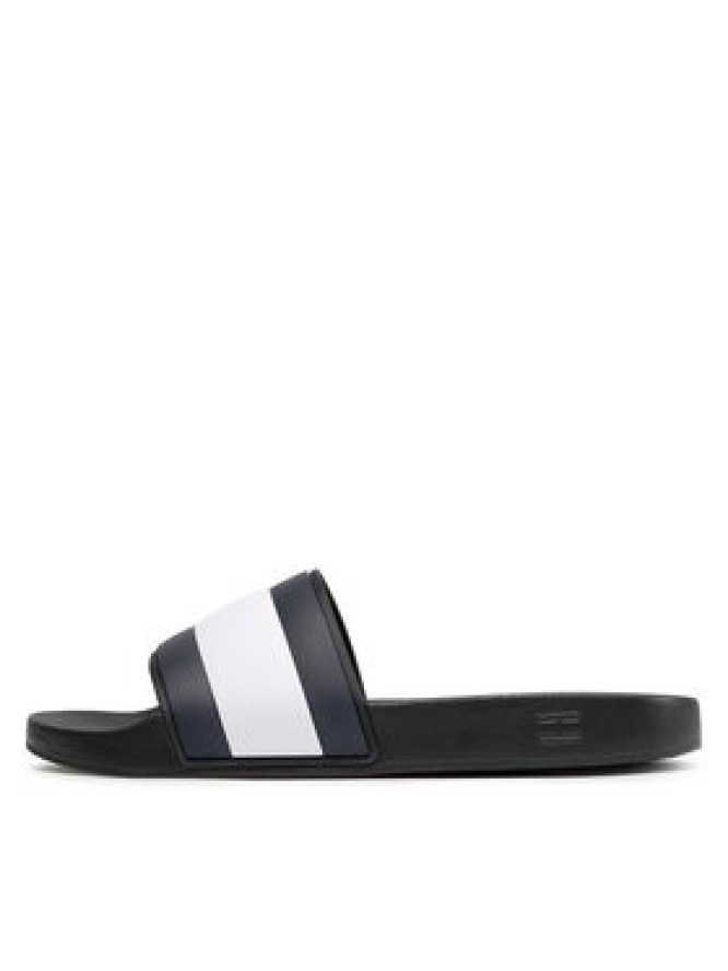 Tommy Hilfiger Klapki Rubber Th Flag Pool Slide FM0FM04263 Czarny