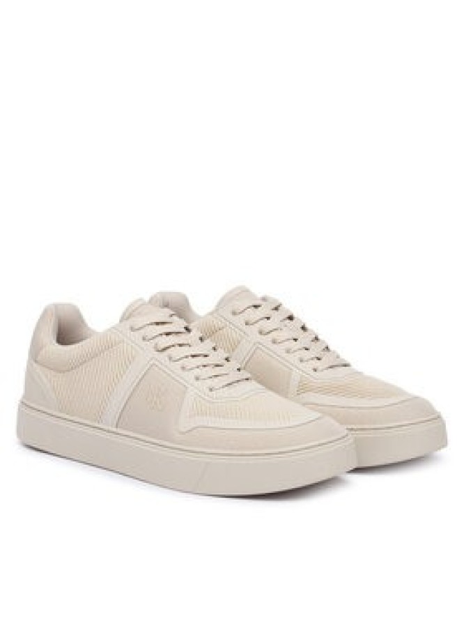 Calvin Klein Sneakersy Classic Cups Laceup Knit HM0HM02130 Beżowy