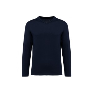 Koszulka z długim rękawem Suprima v-neck Kariban Premium