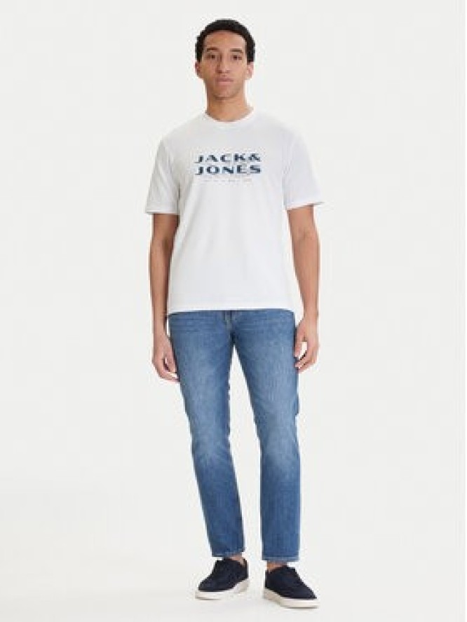 Jack & Jones T-Shirt Fusion 12289880 Biały Regular Fit