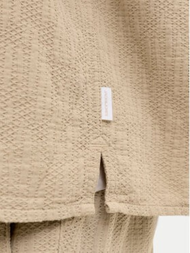 Jack & Jones Koszula Montauk 12293555 Beżowy Regular Fit