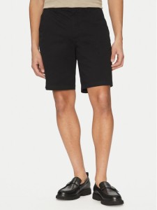 Calvin Klein Jeans Szorty materiałowe LV040EM618 Czarny Regular Fit