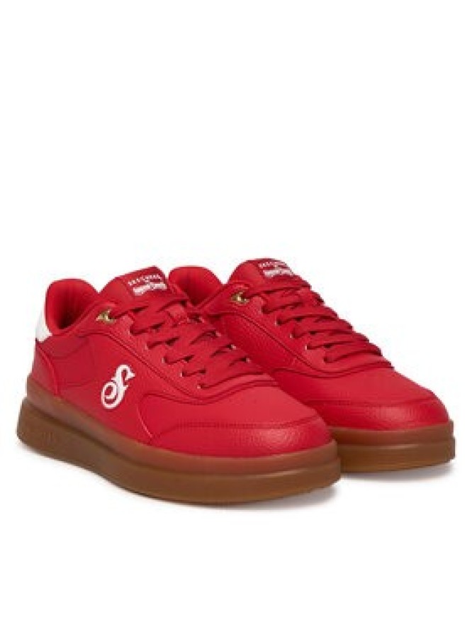 Skechers Sneakersy Snoop Dogg Courtside Urban 251200/RDW Czerwony