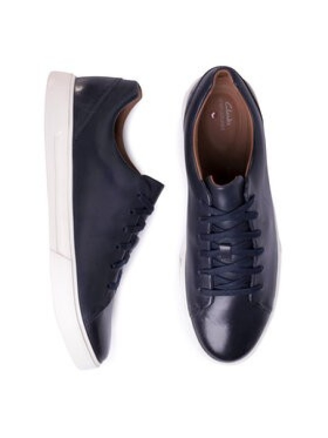 Clarks Sneakersy Un Costa Lace 261485577 Granatowy