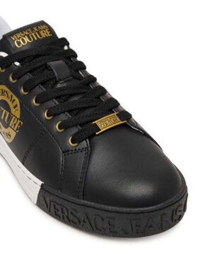 Versace Jeans Couture Sneakersy 80YA3SK1 Czarny