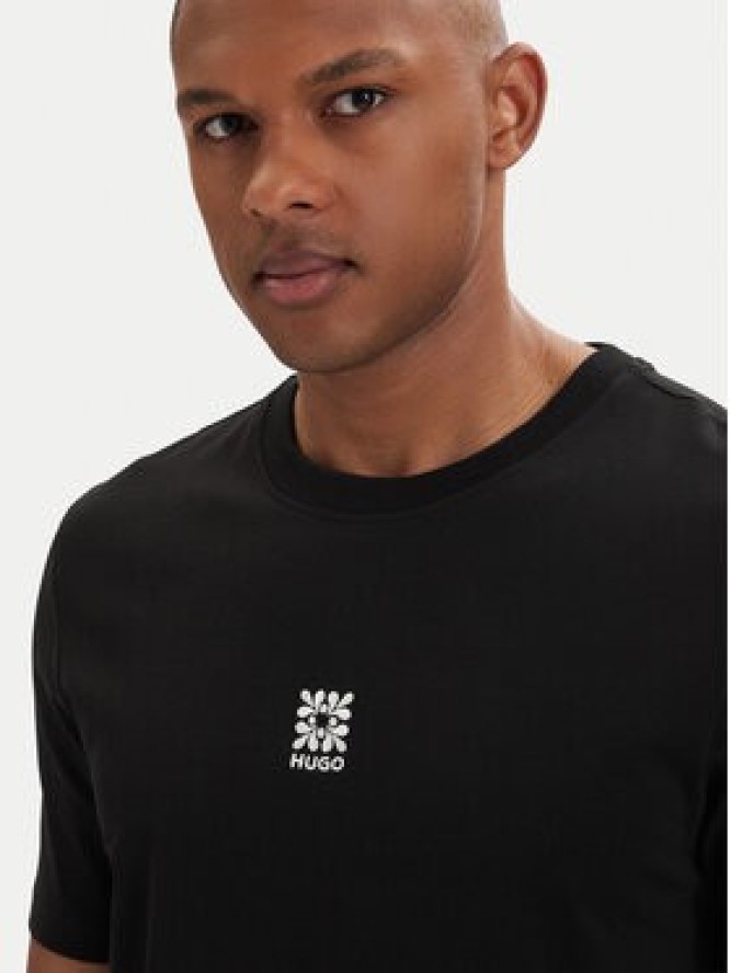 HUGO T-Shirt Darusi 50561126 Czarny Regular Fit