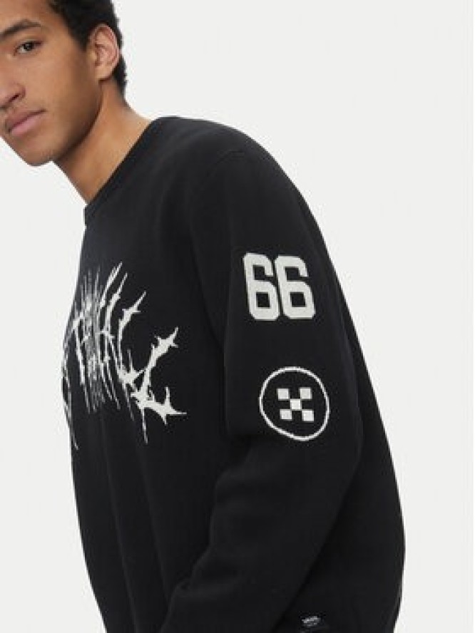 Vans Sweter Metal Arch VN000KUU Czarny Loose Fit