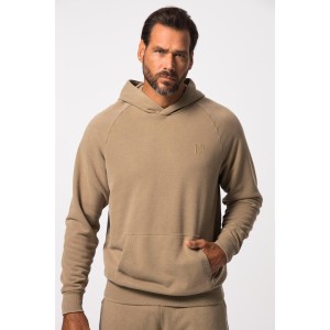 Męska Bluza z kapturem fitness dzianina dresowa kaptur