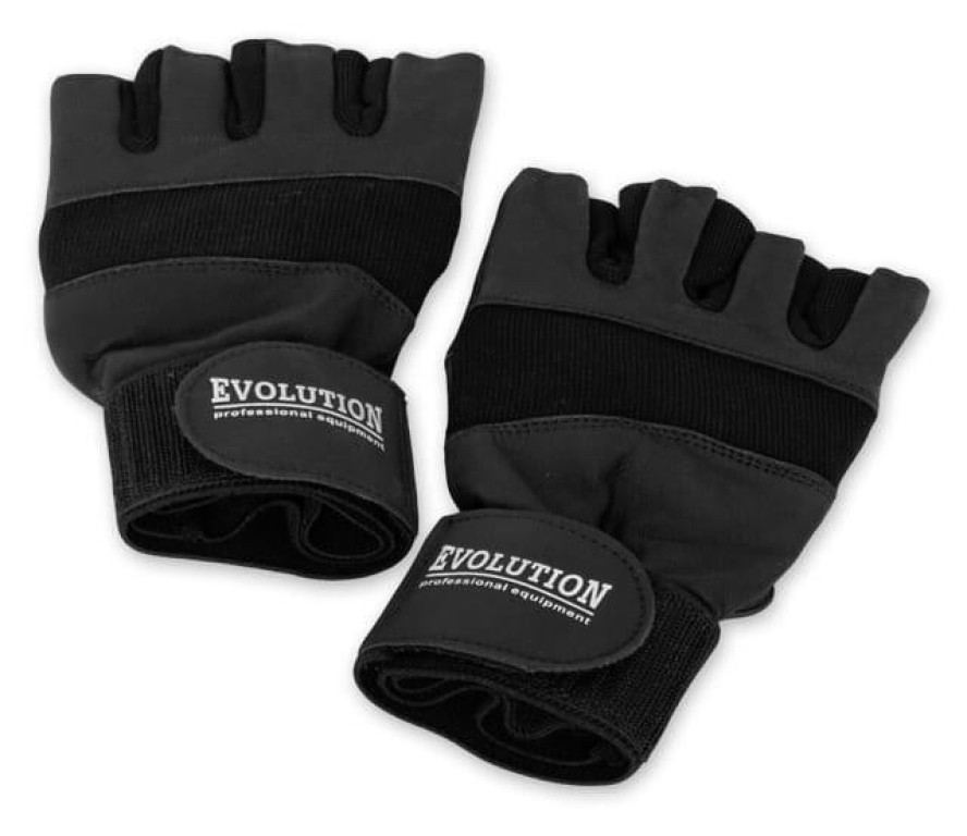 Rękawice fitness Evolution Professional Equipment ze skóry naturalnej Standard