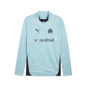 Męska bluza treningowa Olympique Marsylia z zamkiem 1/4 PUMA