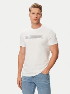 Karl Lagerfeld Jeans T-Shirt B3M17001 Biały Slim Fit
