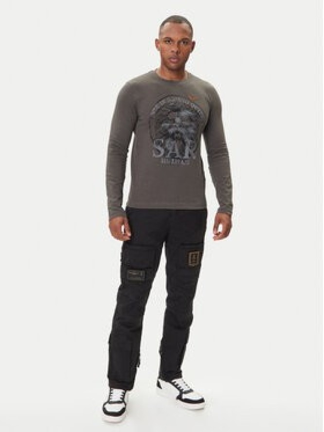Aeronautica Militare Longsleeve 252TS2485UJ00708 Szary Regular Fit