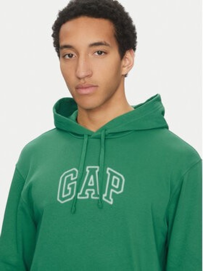 Gap Bluza 708409-01 Zielony Regular Fit