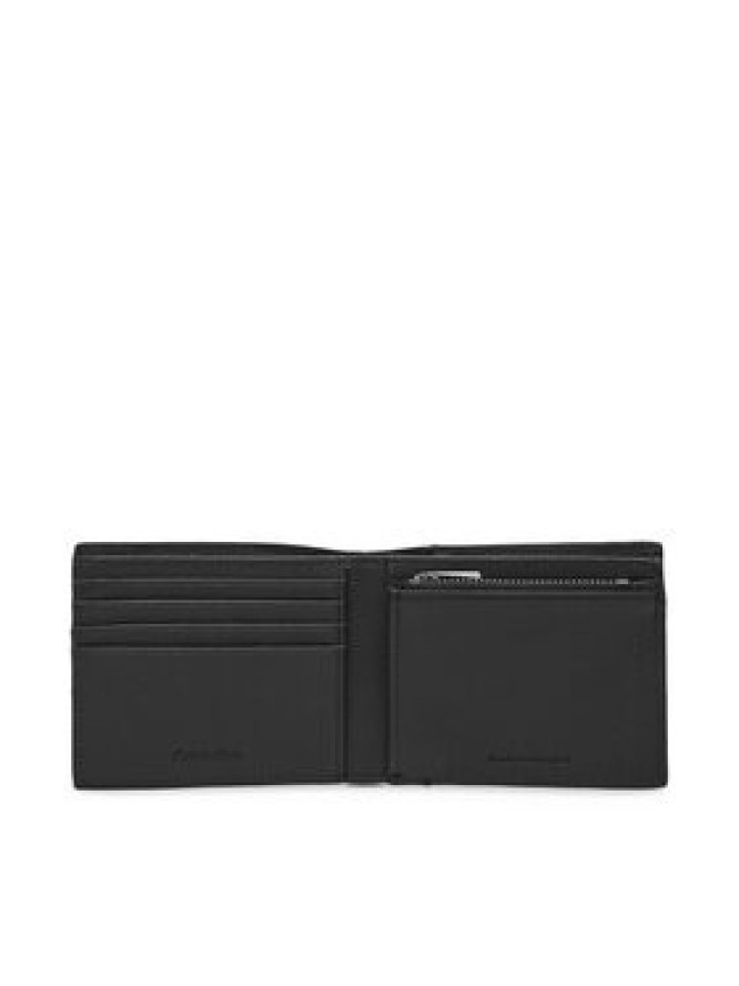 Calvin Klein Portfel Micropebble Billfold W Coin LV04D1033G Czarny