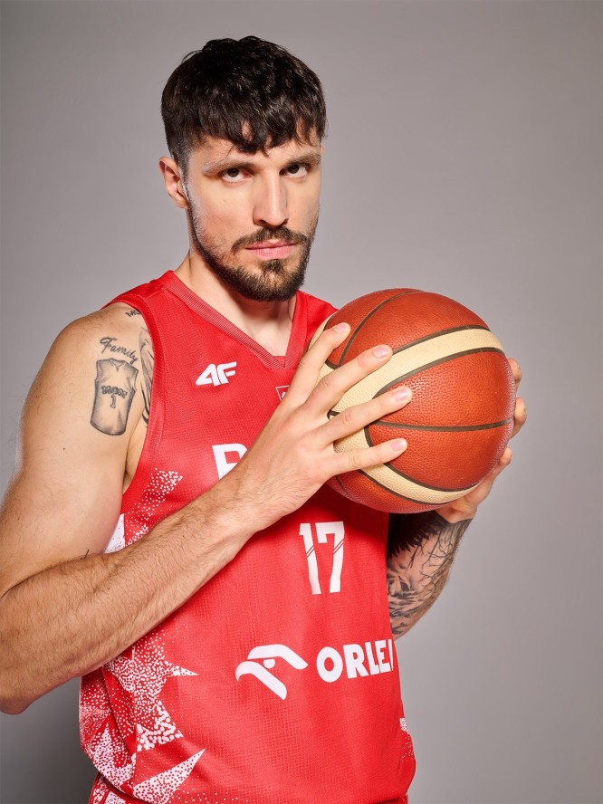 4F Koszulka reprezentacyjna z możliwością personalizacji męska 4F x PZKOSZ - czerwona XS