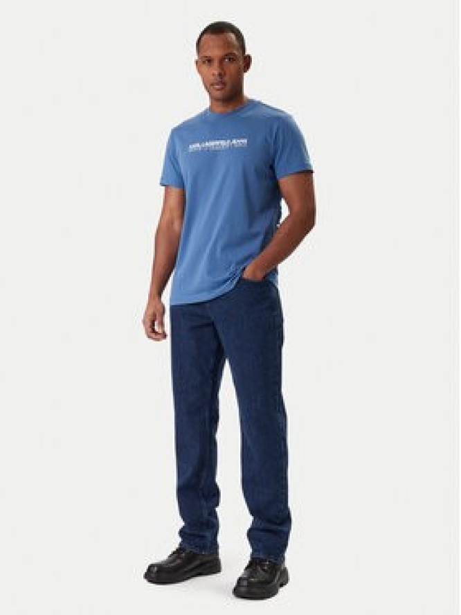 Karl Lagerfeld Jeans T-Shirt B1M17063 Niebieski Regular Fit