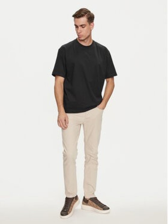 Guess Jeans T-Shirt M4YI44 K8FQ4 Czarny Regular Fit