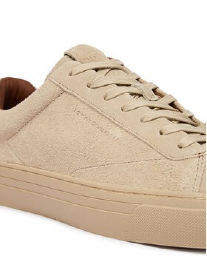 Tommy Hilfiger Sneakersy Park Premium Suede FM0FM05829 Beżowy