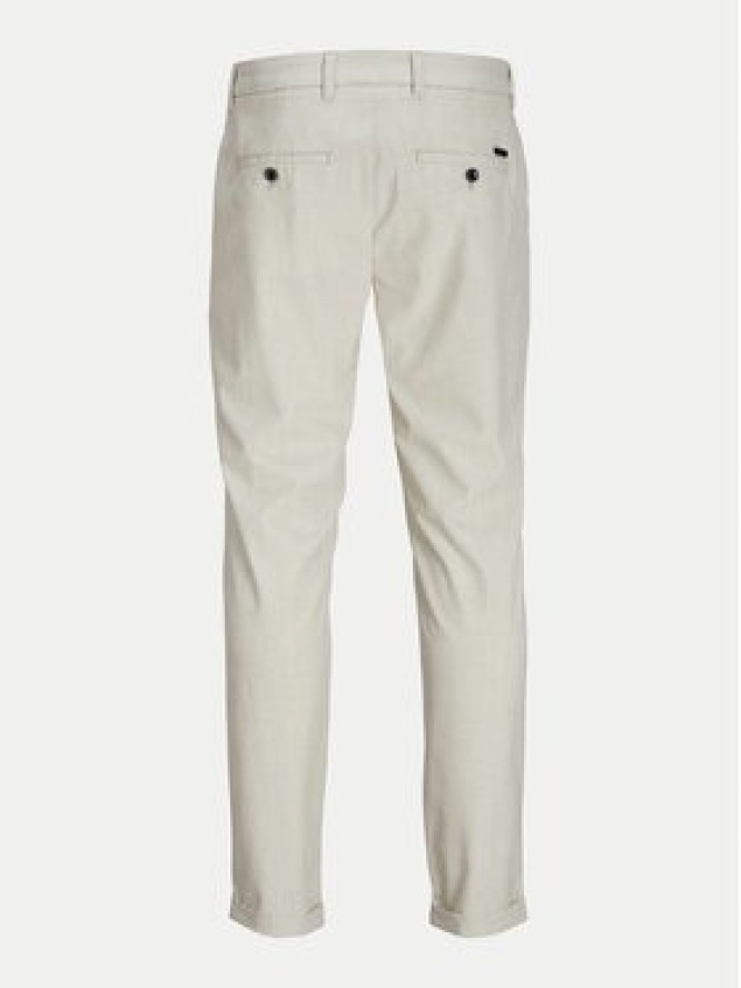 Jack & Jones Chinosy Marco 12193553 Beżowy Slim Fit