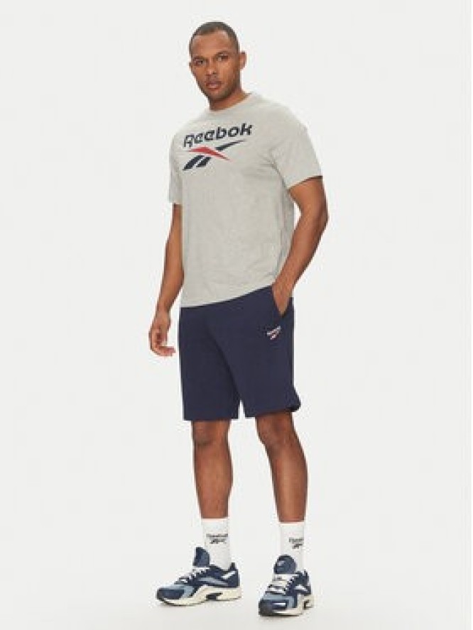 Reebok Szorty sportowe 100217147 Granatowy Regular Fit