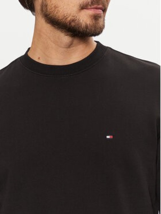 Tommy Hilfiger Bluza Essential MW0MW37237 Czarny Regular Fit